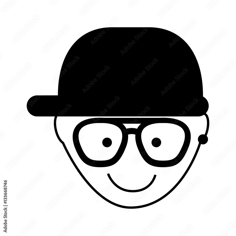young man avatar character vector illustration design young man avatar character vector illustration design