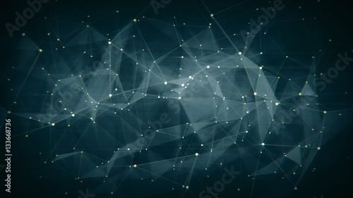 Network shape abstract illustration photo