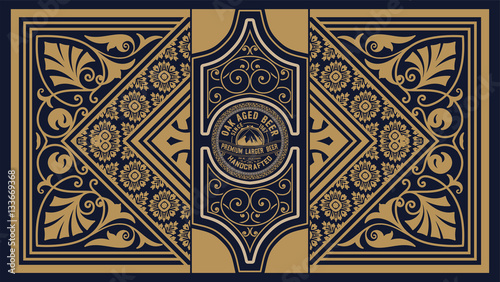 Old Whiskey Label