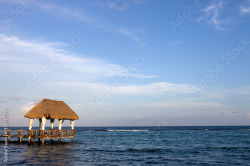 wooden dock