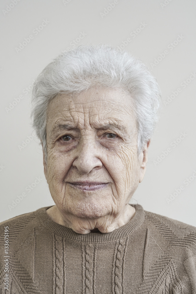 Lovely senior woman Lovely senior woman