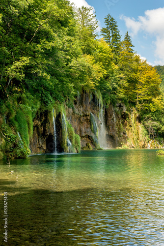 Plitvica waterfalls in Croatia
