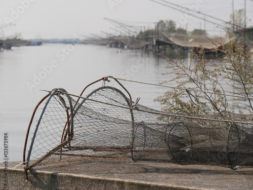 Valli di Comacchio - nassa photo