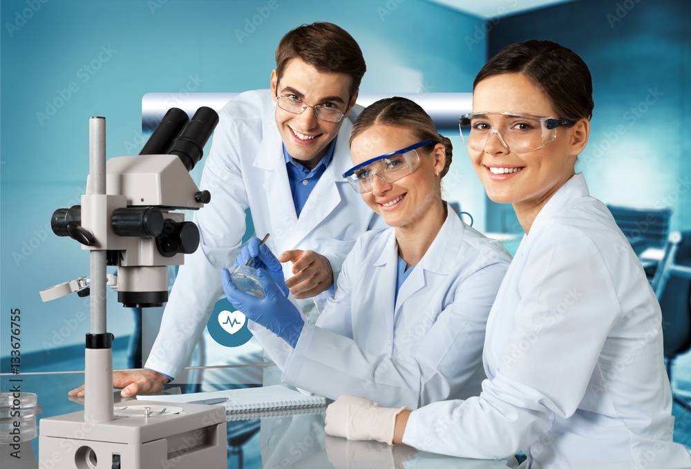 Fototapeta premium Laboratory.