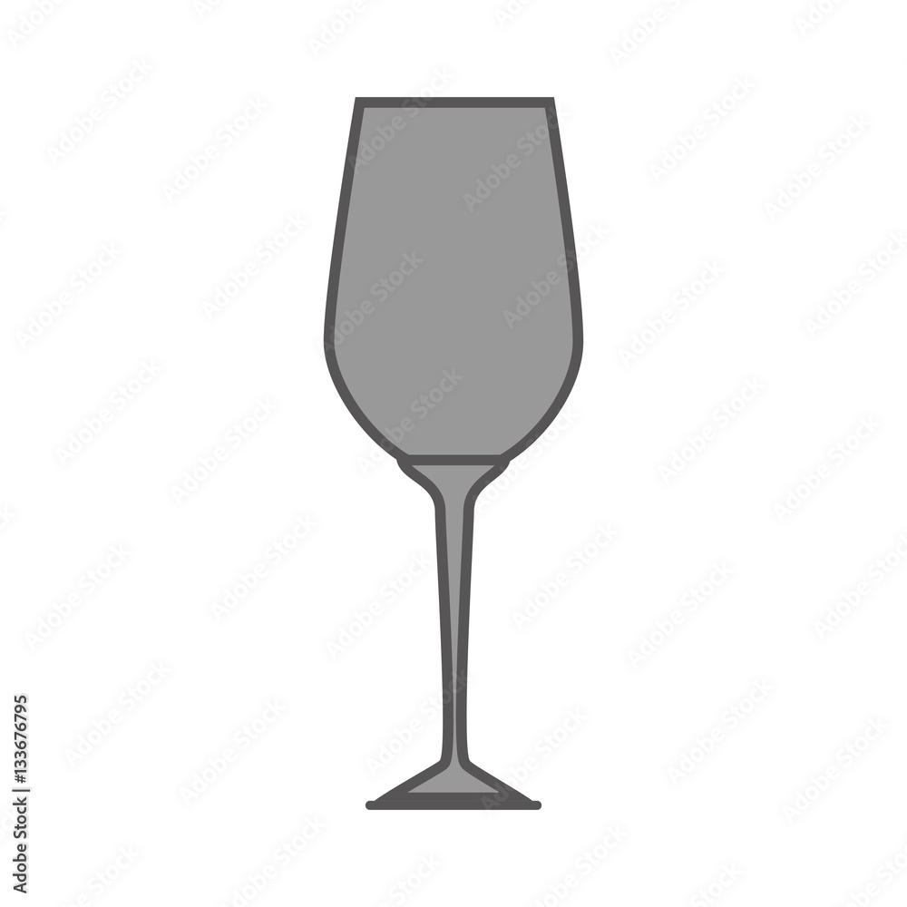 wine cup kitchen tool isolated icon vector illustration design wine cup kitchen tool isolated icon vector illustration design