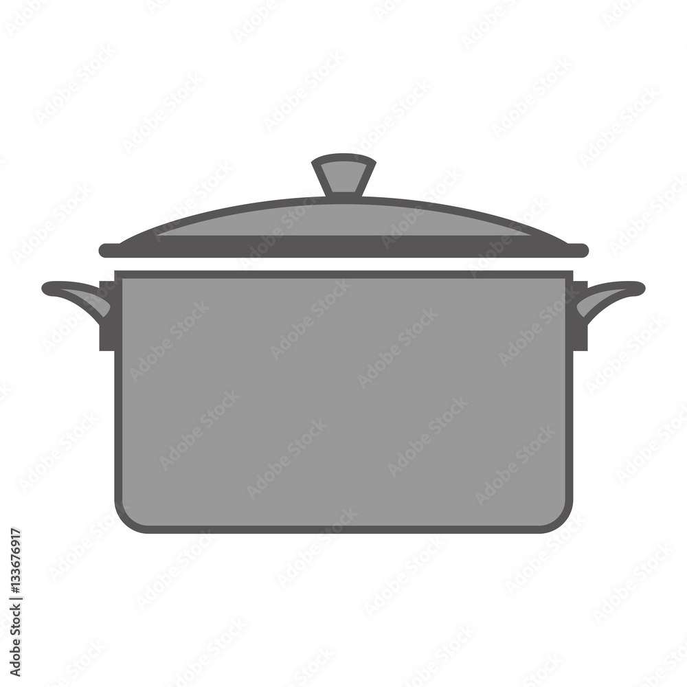 pot kitchen tool isolated icon vector illustration design pot kitchen tool isolated icon vector illustration design