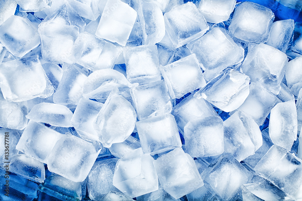 Crushed ice beverage.