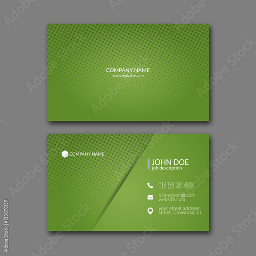 Business Card Template.
