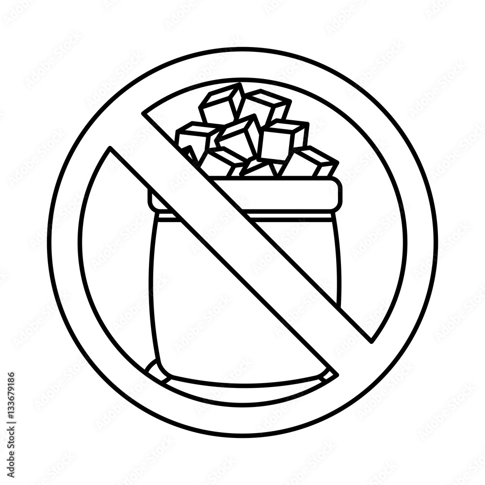 sugar free seal icon vector illustration design sugar free seal icon vector illustration design