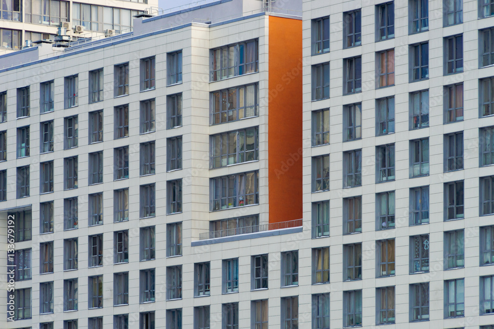 Fototapeta premium Modern apartments buildings