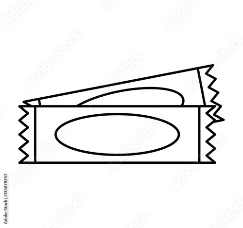 sugar bags isolated icon vector illustration design