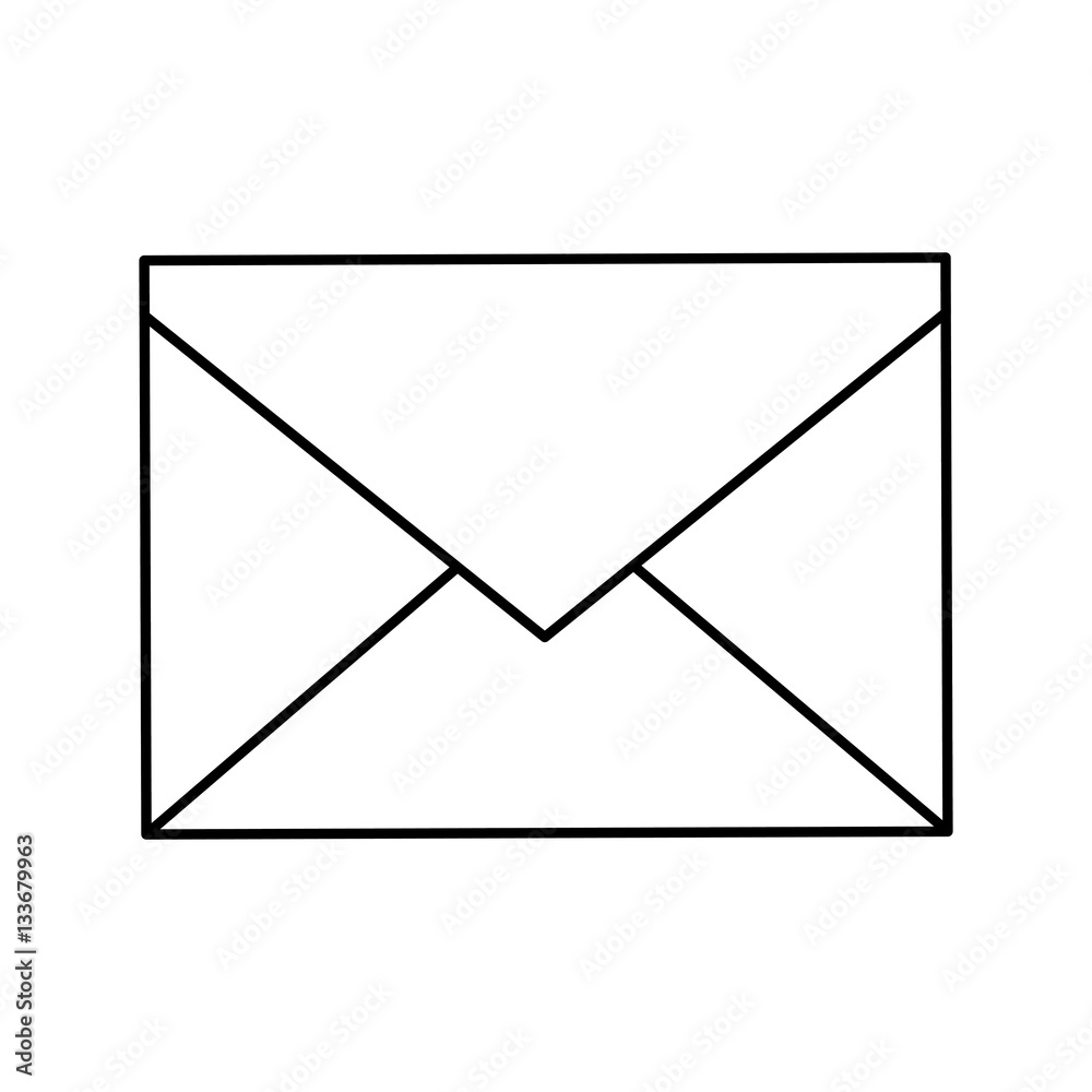 envelope mail isolated icon vector illustration design envelope mail isolated icon vector illustration design