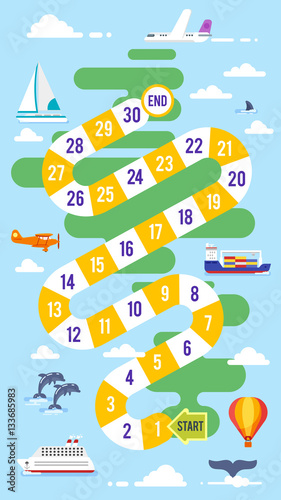  kids world tour board game