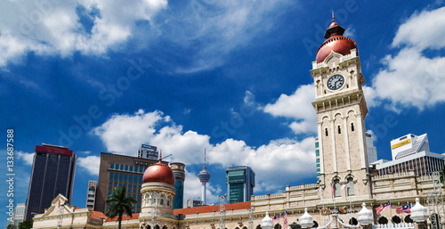 he Sultan Abdul Samad Building in Kuala photo