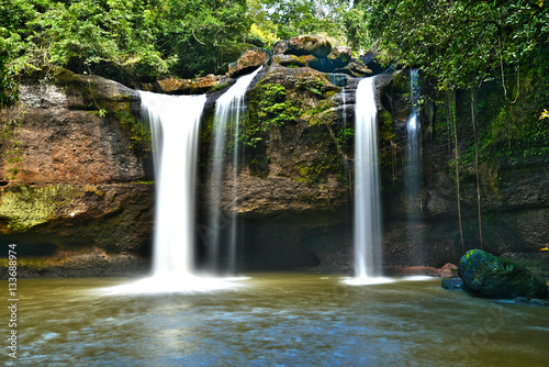 Haew Suwat Waterfall in Khao Yai National Park