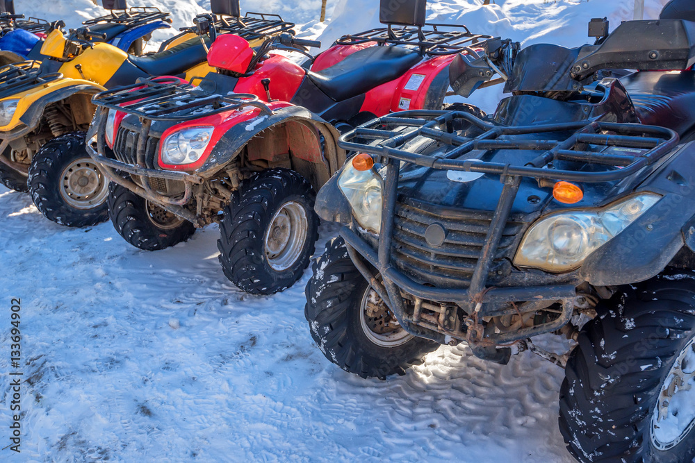 Rent of quadricycles Rent of quadricycles