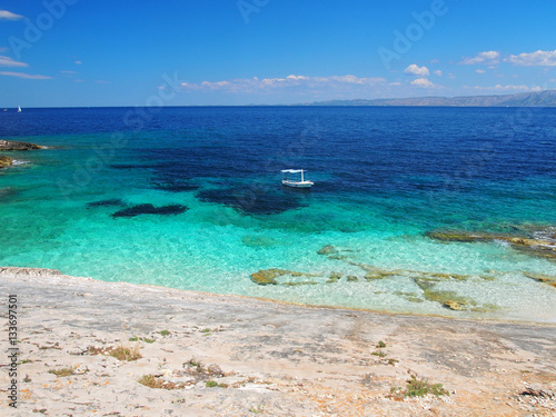 Boat on the sea