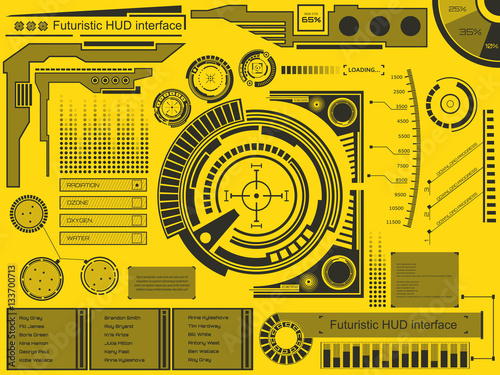 Abstract future, concept vector futuristic blue virtual graphic touch user interface HUD. For web, site, mobile applications isolated on background, techno, online design, business, gui, ui, kit, hud.
