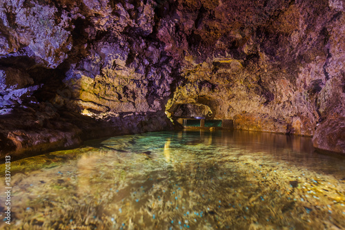 Fototapeta Naklejka Na Ścianę i Meble -  Volcanic caves in Sao Vicente - Madeira Portugal