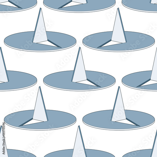 Thumbtack seamless pattern