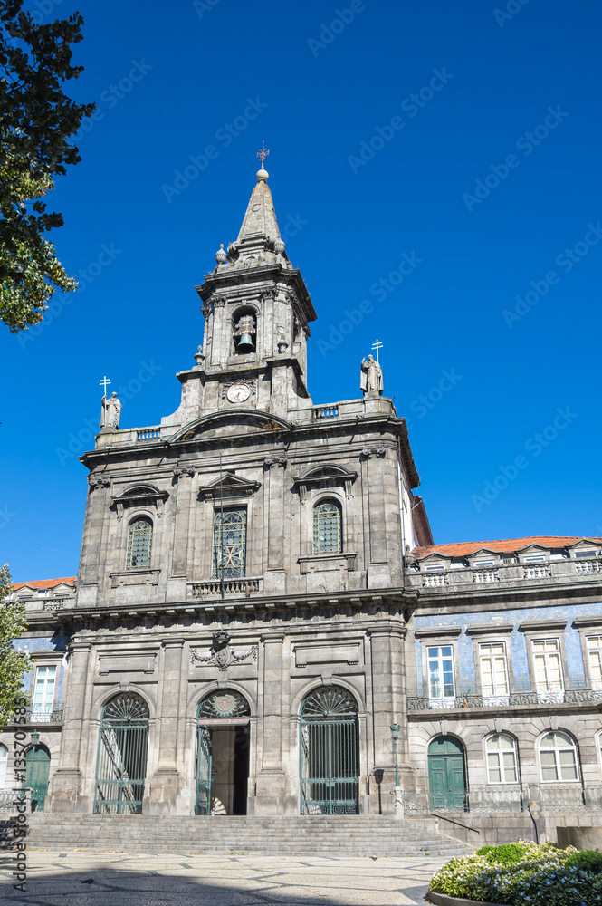 Trinity church in Porto