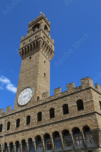 Florence Italy Old Palace called Palazzo Vecchio