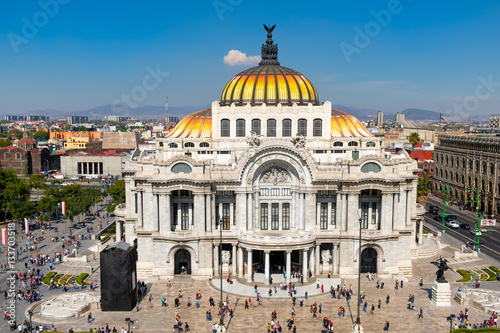 Palacio de Bellas Artes or Palace of Fine Arts in Mexico City