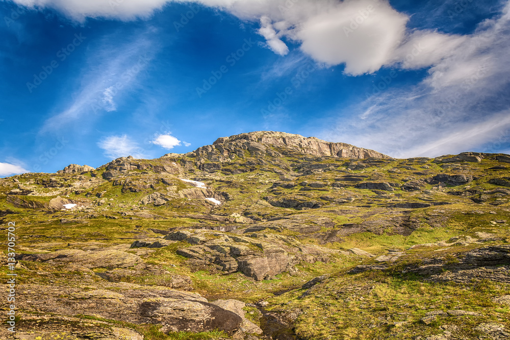 The way to Trolltunga, Norway The way to Trolltunga, Norway