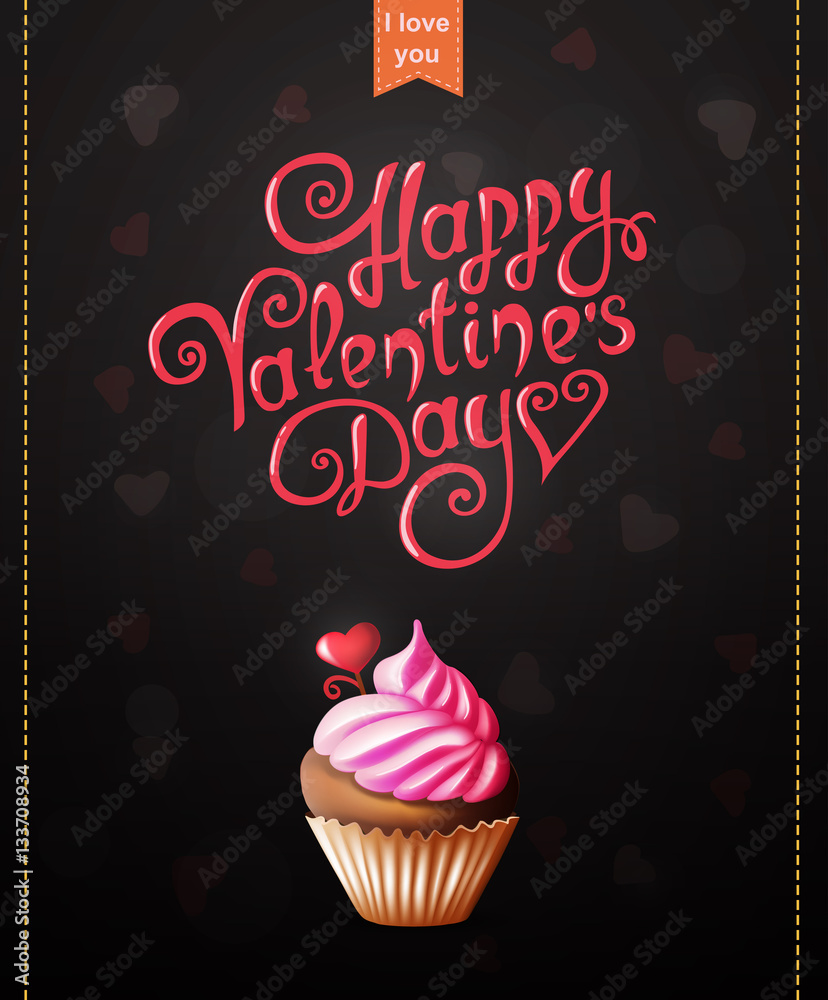 valentine's day card with text valentine's day card with text