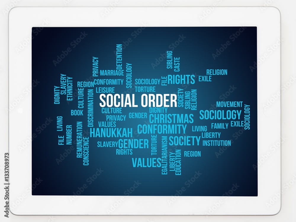 Social order Social order