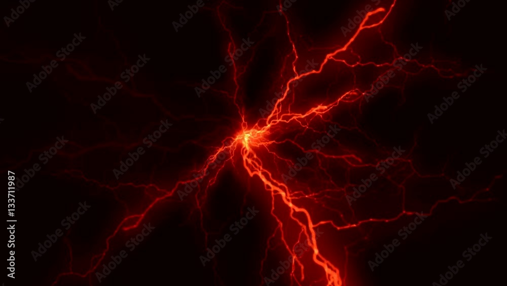 Red Lightnings Thunders Storm Animation Background Backdrop. Alpha Channel included. Red Lightnings Thunders Storm Animation Background Backdrop. Alpha Channel included.