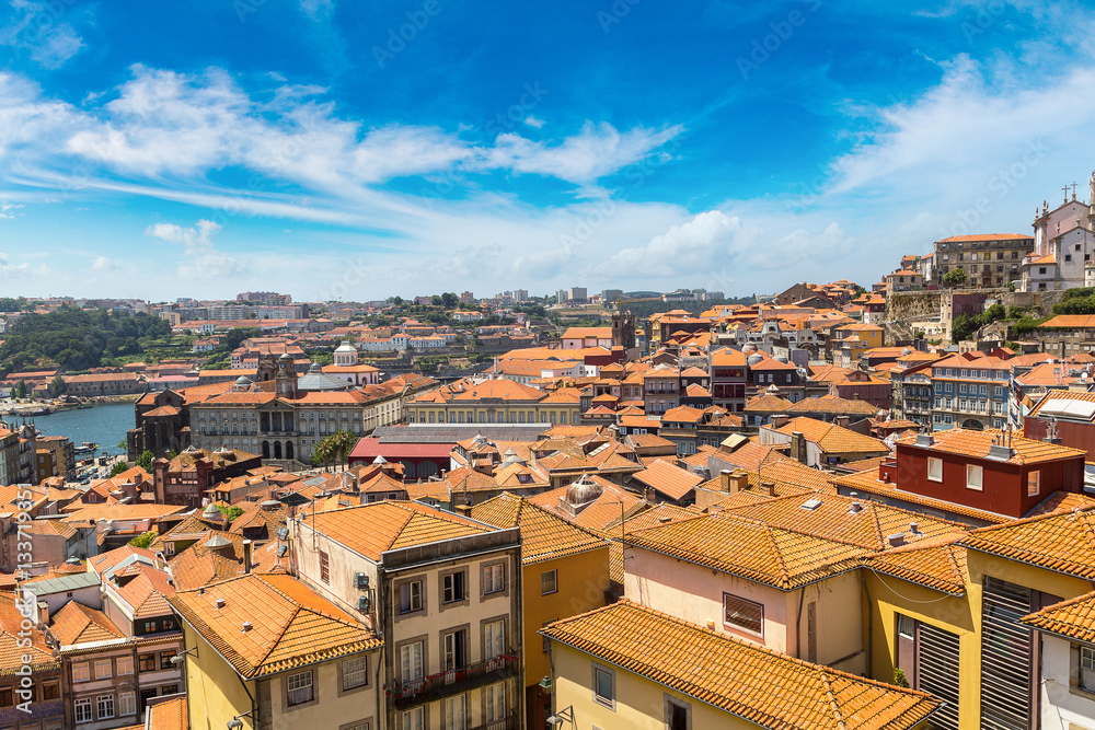 Panoramic view of Porto