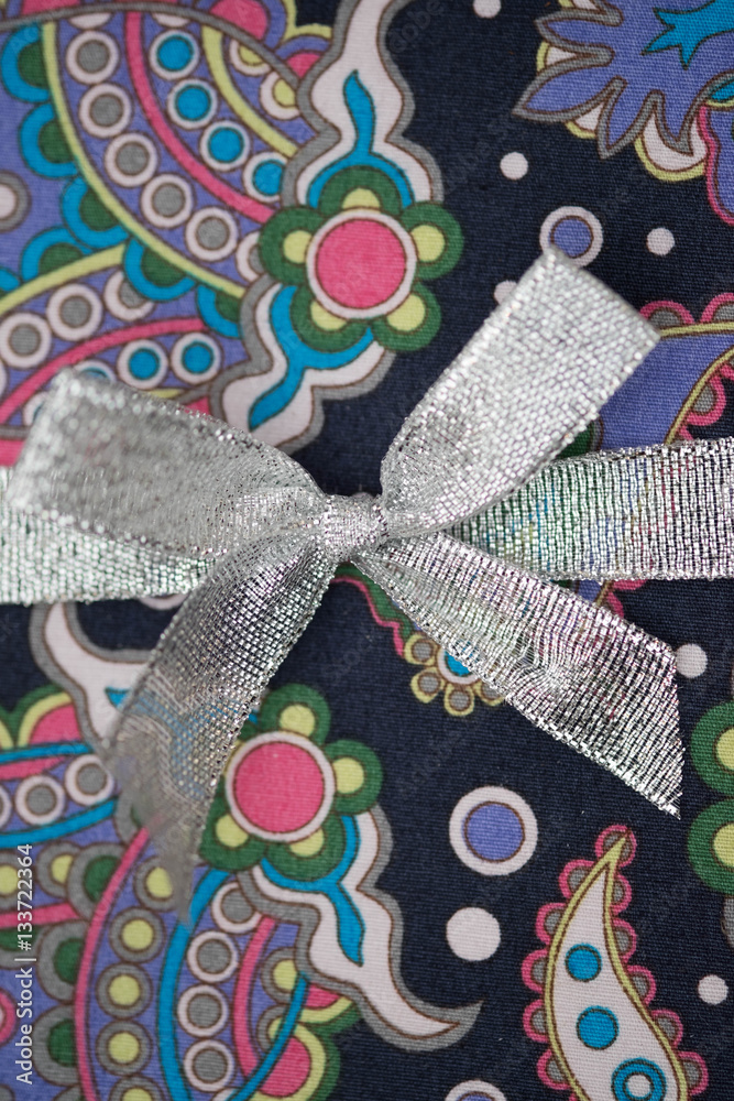 Obraz premium Texture of Wrapped Gift Box.