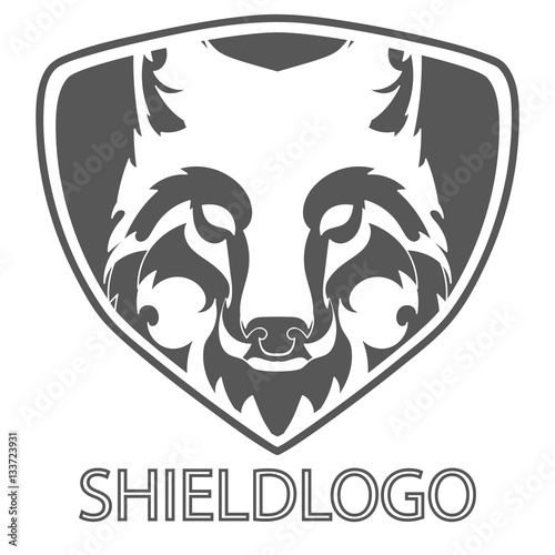 Wolf Head Logo Mascot Emblem