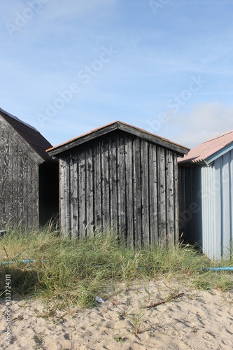 Beach sheds