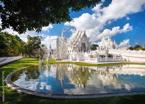 White Temple in northern Thailand