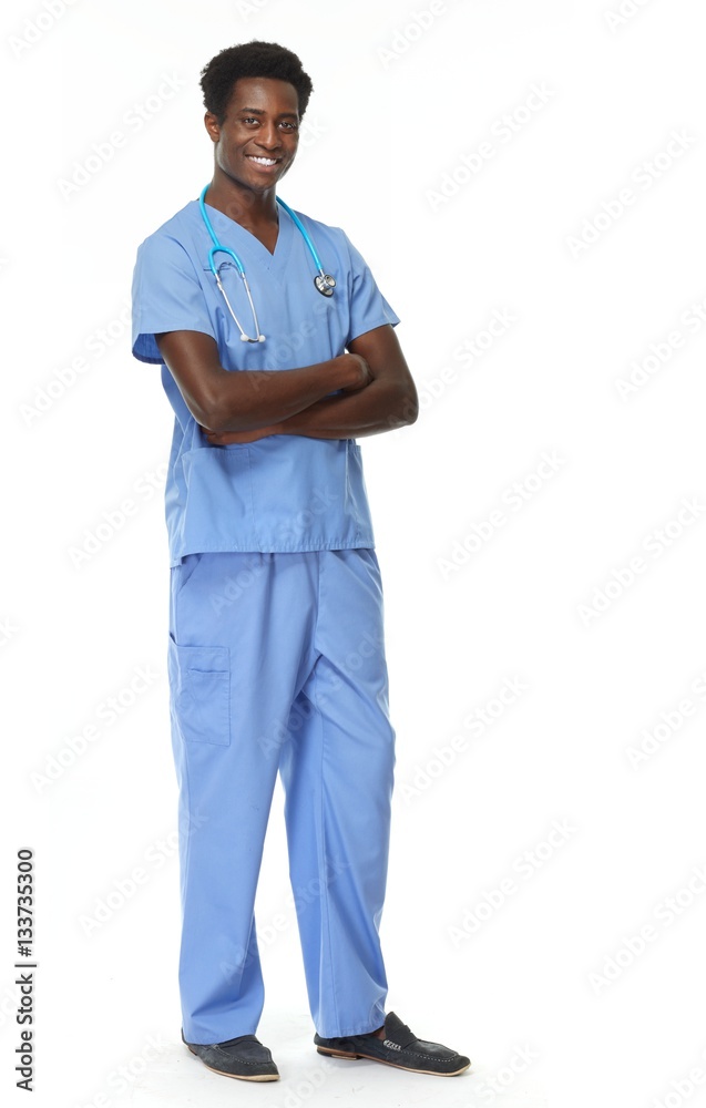 African American Doctor.