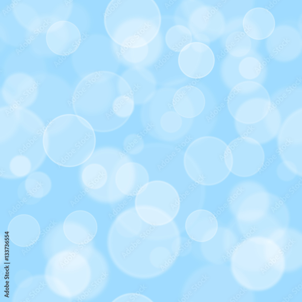 Seamless bokeh background pattern. Blue bokeh wallpaper. Seamless bokeh background pattern. Blue bokeh wallpaper.