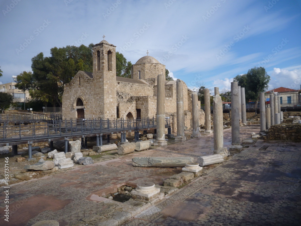 historical archeologicel site kato pafos