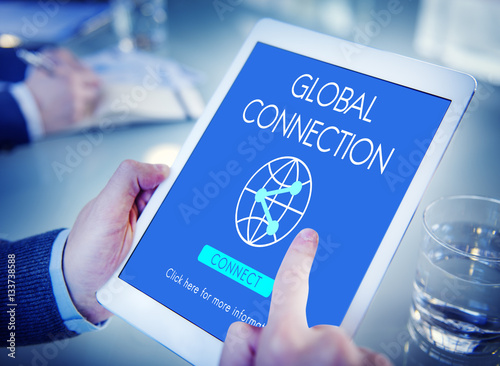 Global Connection Accessible Internet Technology Concept
