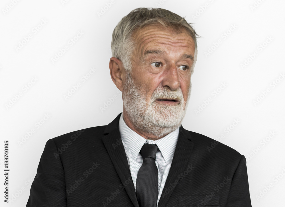Caucasian Business Man Thinking Concept Caucasian Business Man Thinking Concept