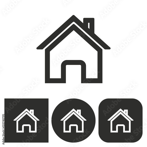 Home - vector icon.