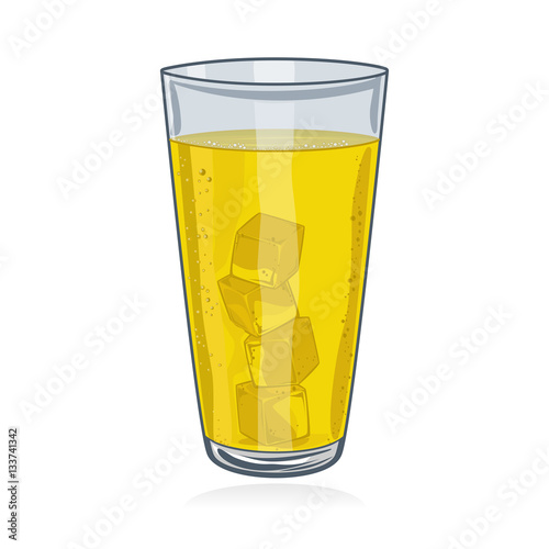 Lemonade with ice