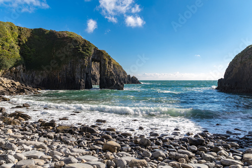 Skrinkle Haven Beach, Pembrokeshire, Wales, UK
