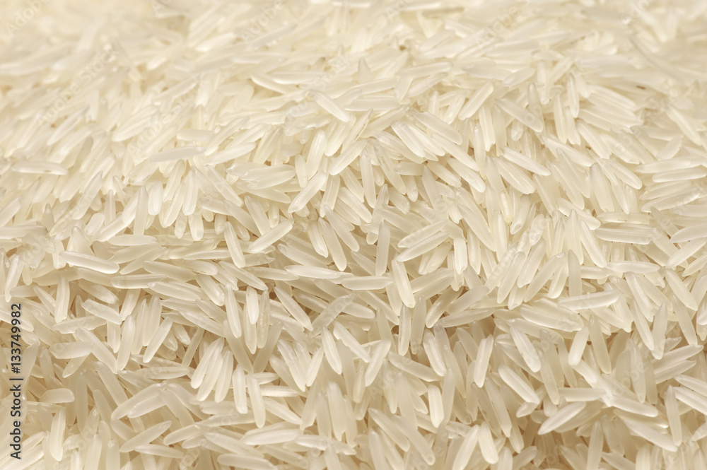 Pile of basmati rice Pile of basmati rice