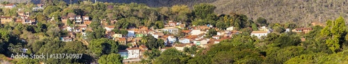Panorama view Lencois, Chapada Diamantina, Brazil
