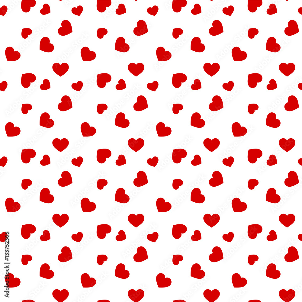 Seamless geometric pattern with hearts.Vector illustration on a Seamless geometric pattern with hearts.Vector illustration on a