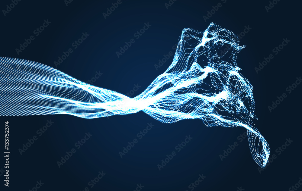 Array with Dynamic Emitted Particles. Water Splash Imitation. Array with Dynamic Emitted Particles. Water Splash Imitation.