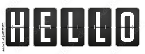 Hello compteur aéroport