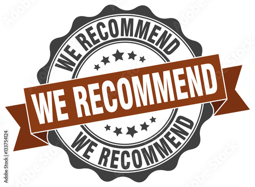 we recommend stamp. sign. seal